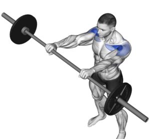 Barbell Front Raise Shoulder Workout