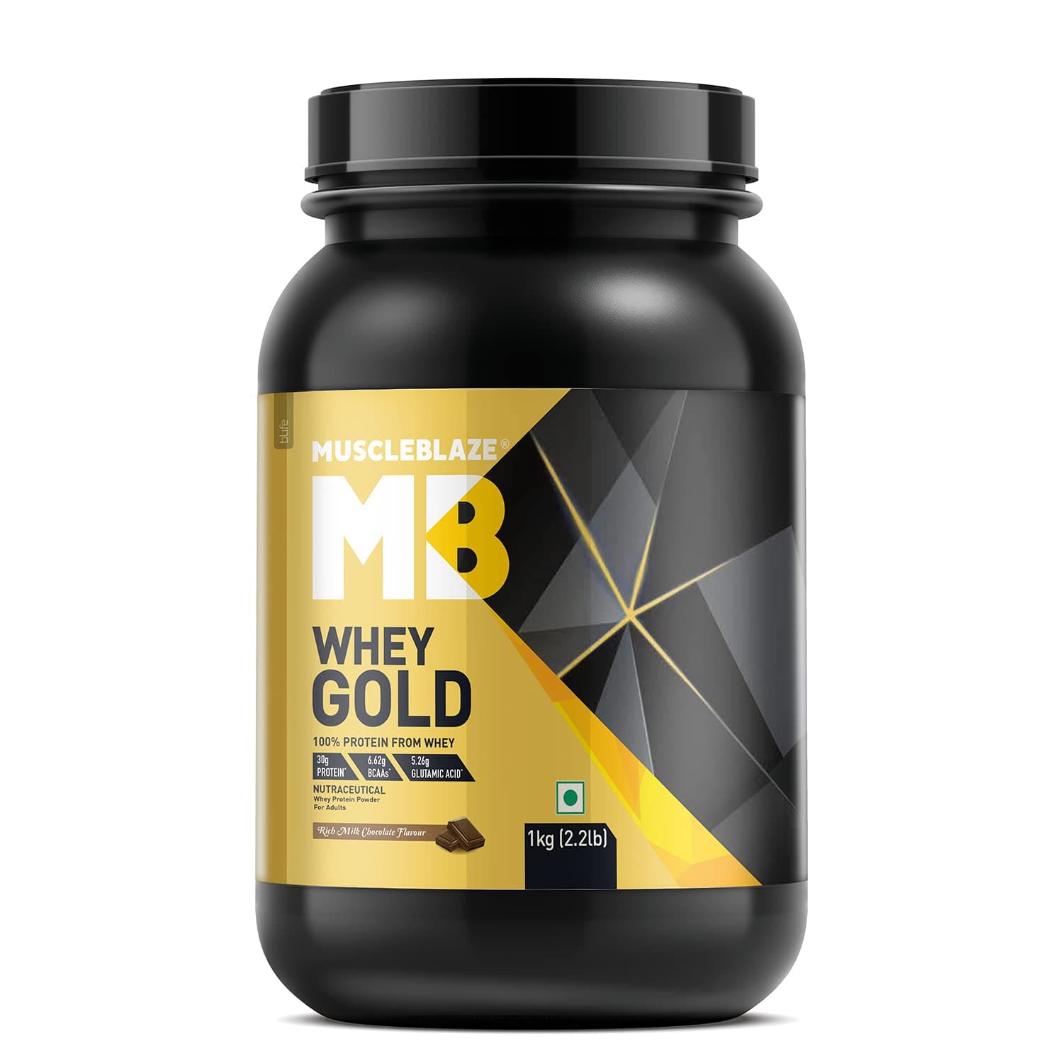 MuscleBlaze Whey Gold 100 Whey Protein Isolate
