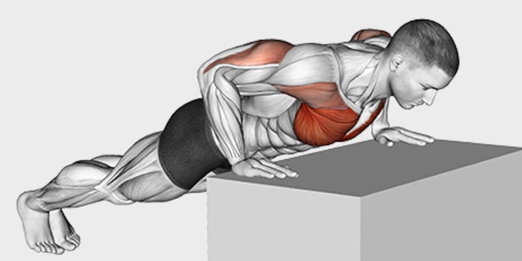 incline push up