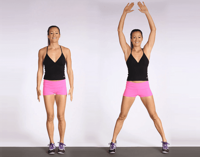 Jumping Jacks cardio exercises for weight loss